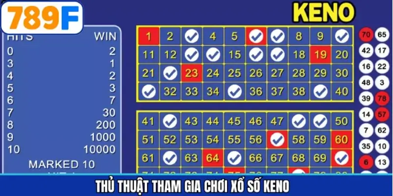 Bỏ túi bí kíp chinh phục xổ số Keno thắng đậm chuẩn cao thủ