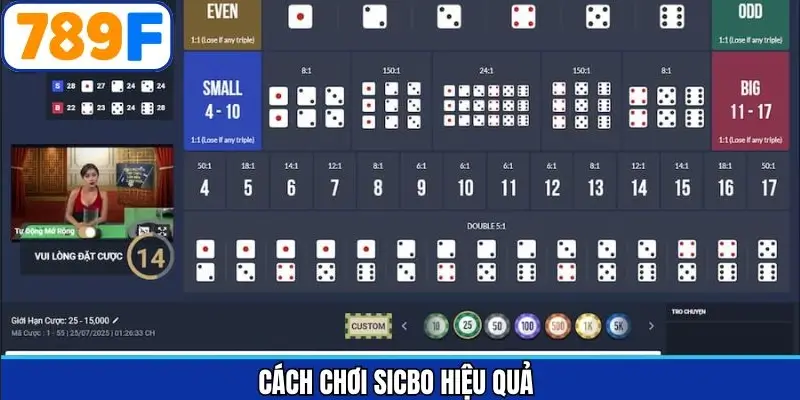 cách chơi Sicbo hiệu quả
