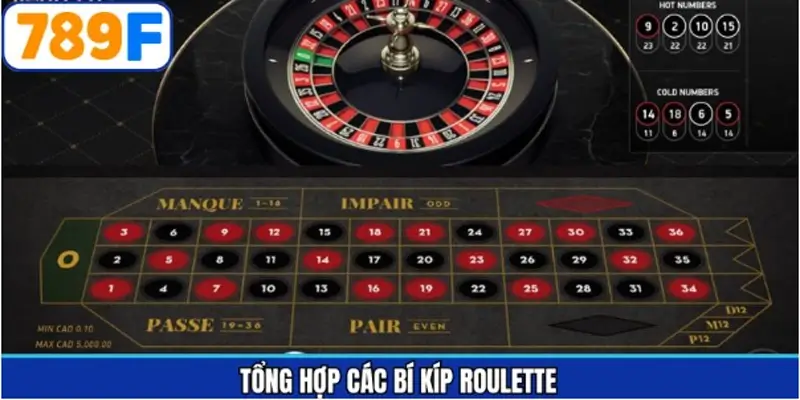 List 4 bí kíp Roulette đang được ưa chuộng