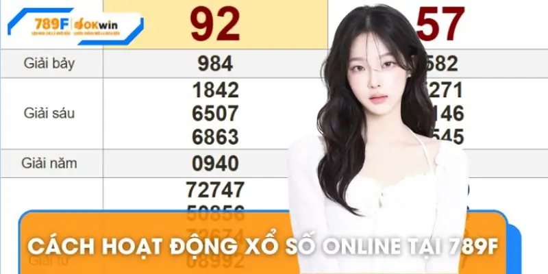 Cách hoạt động của xổ số online tại 789F